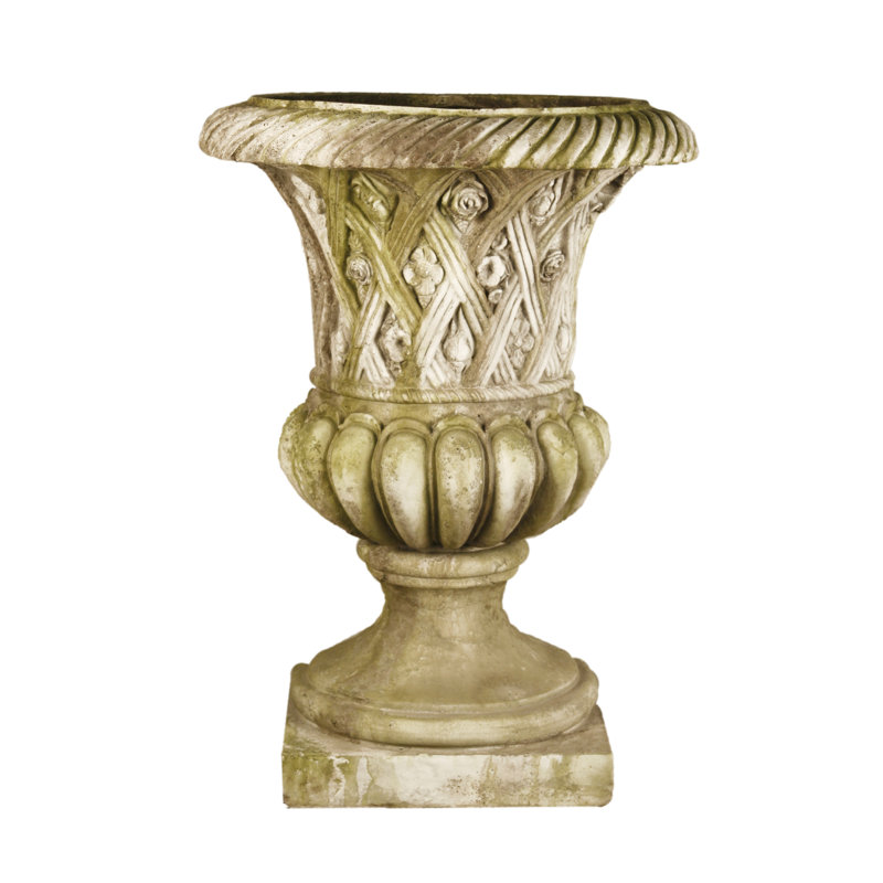 OrlandiStatuary Fiberstone Urn Planter & Reviews Wayfair